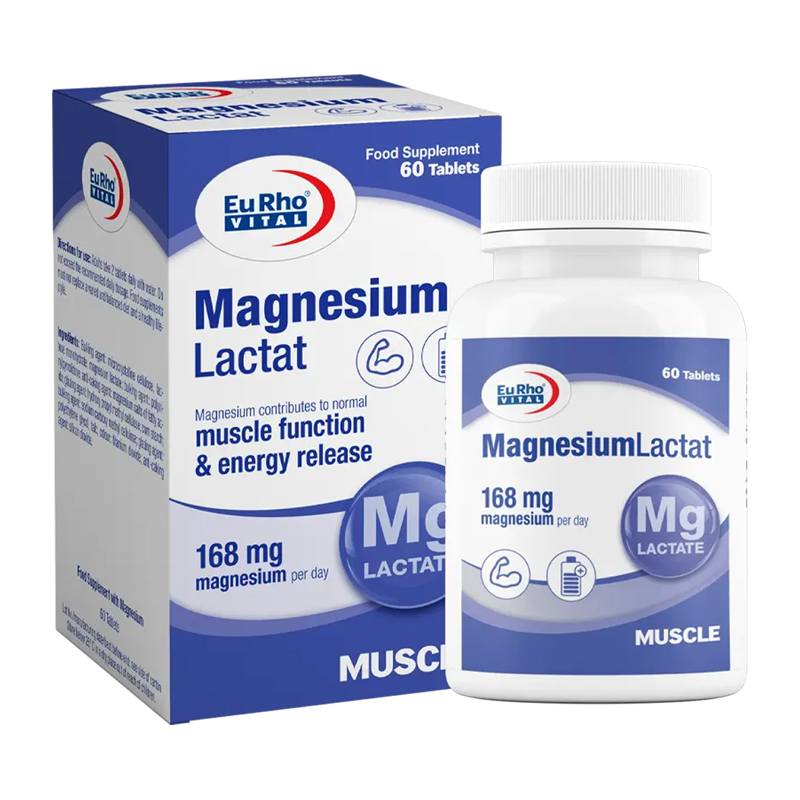 قرص منیزیم لاکتات بسته 60 عددی