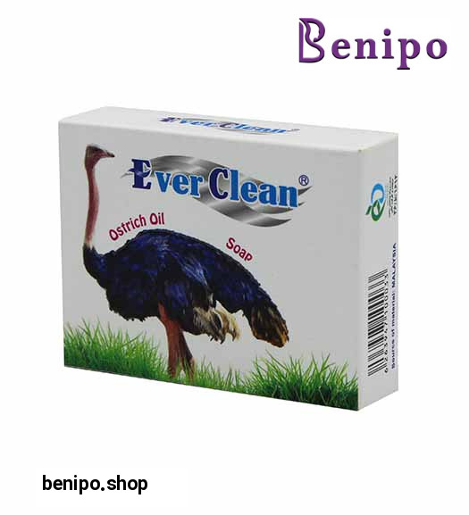 صابون شترمرغ وزن 65 گرمی