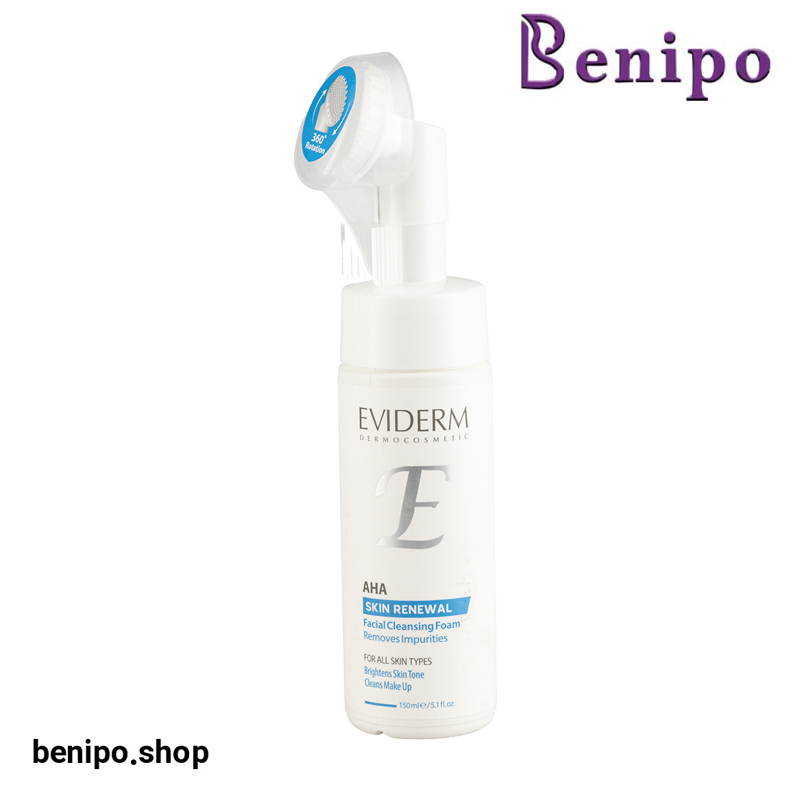 فوم شستشو حاوی آلفا هیدروکسی اسید ده درصد مناسب انواع پوست حجم 150 میلی لیتر