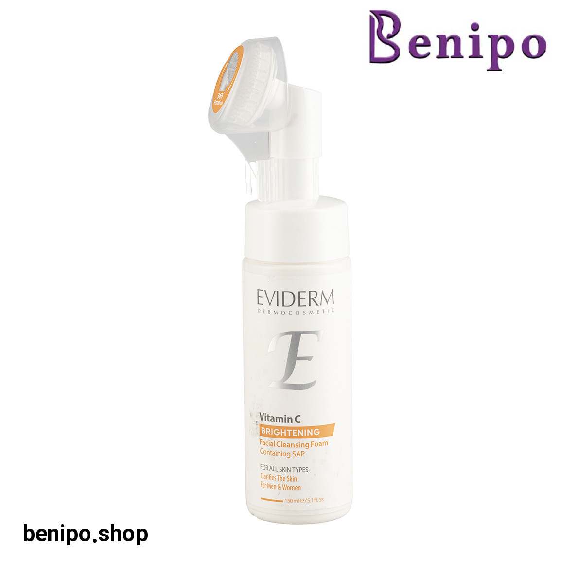 فوم شستشو حاوی مشتق ویتامین C مناسب انواع پوست حجم 150 میلی لیتر