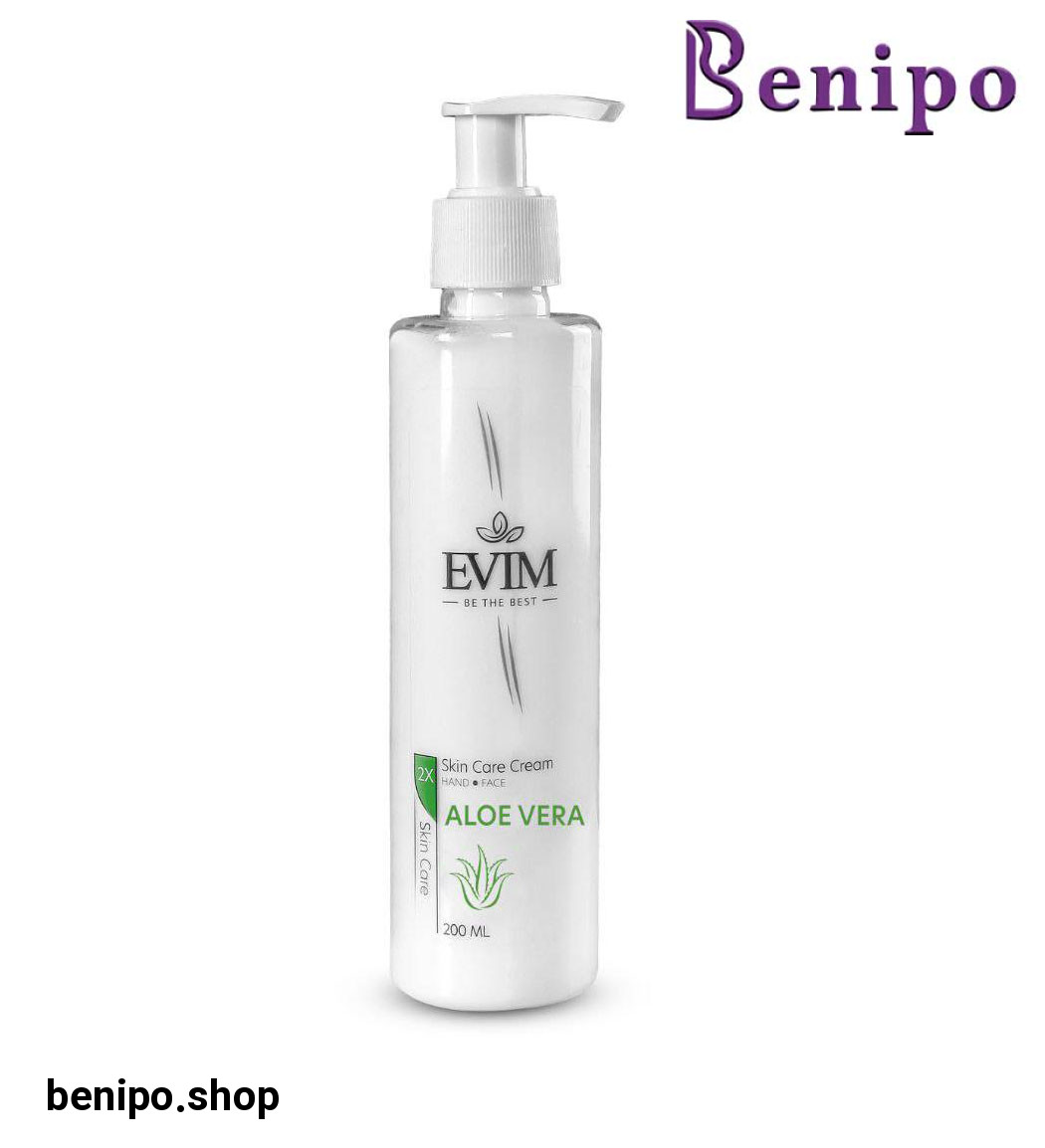 کرم مرطوب کننده و آبرسان قوی مدل آلوئه ورا 200 میل