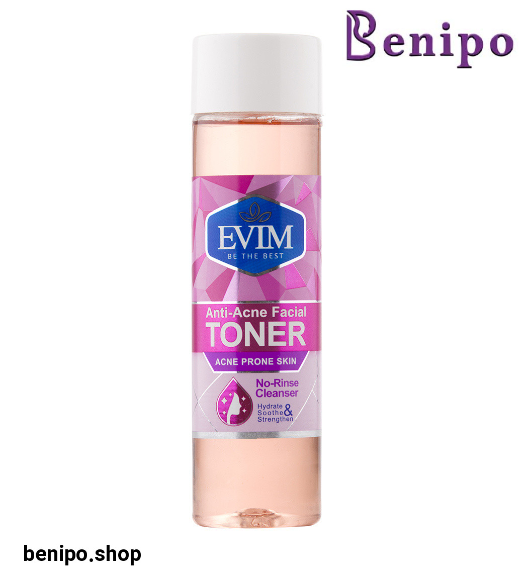 تونر آنتی آکنه مناسب پوست مستعد جوش و آکنه حجم 210 میل