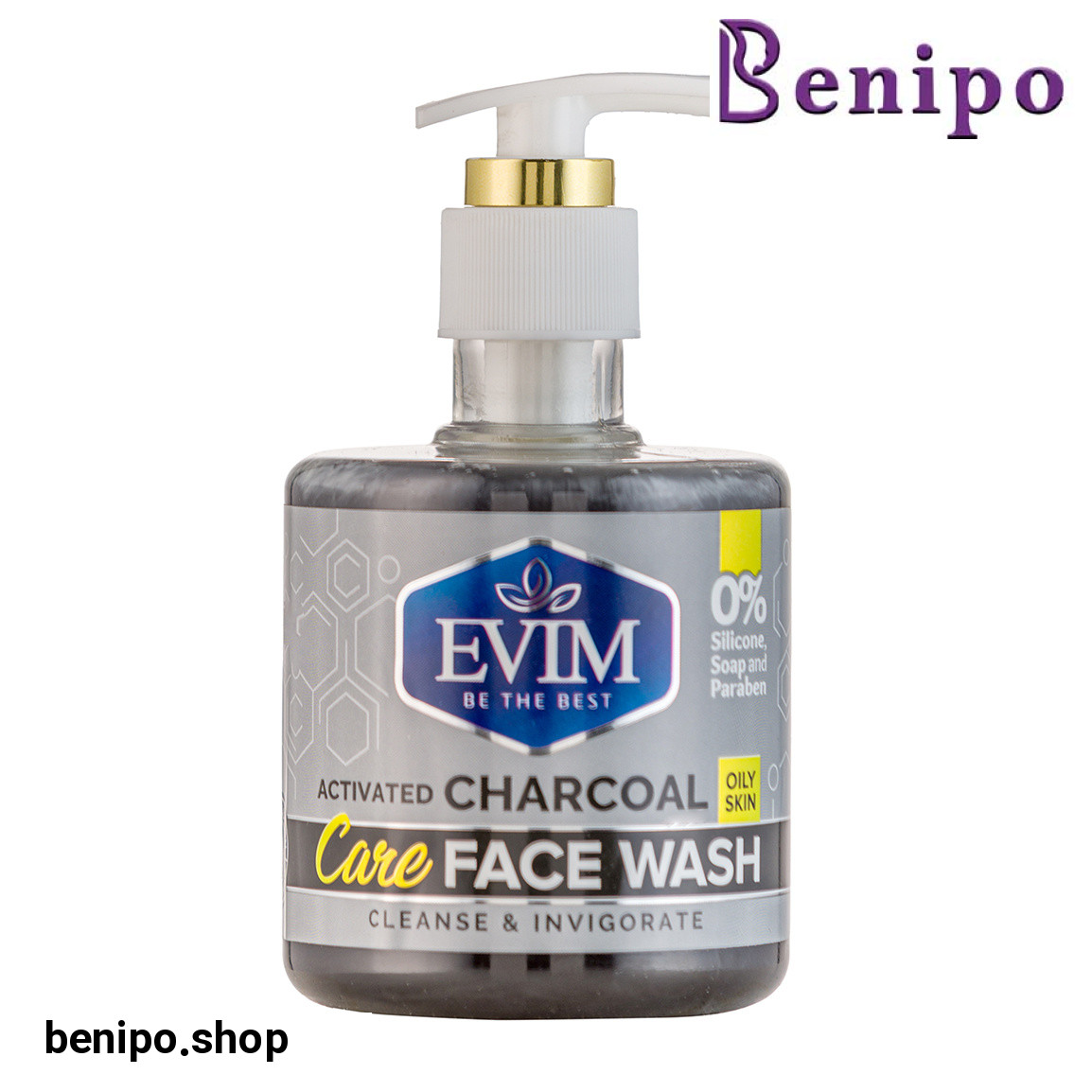 فیس واش ذغالی برای پوست چرب 250میل