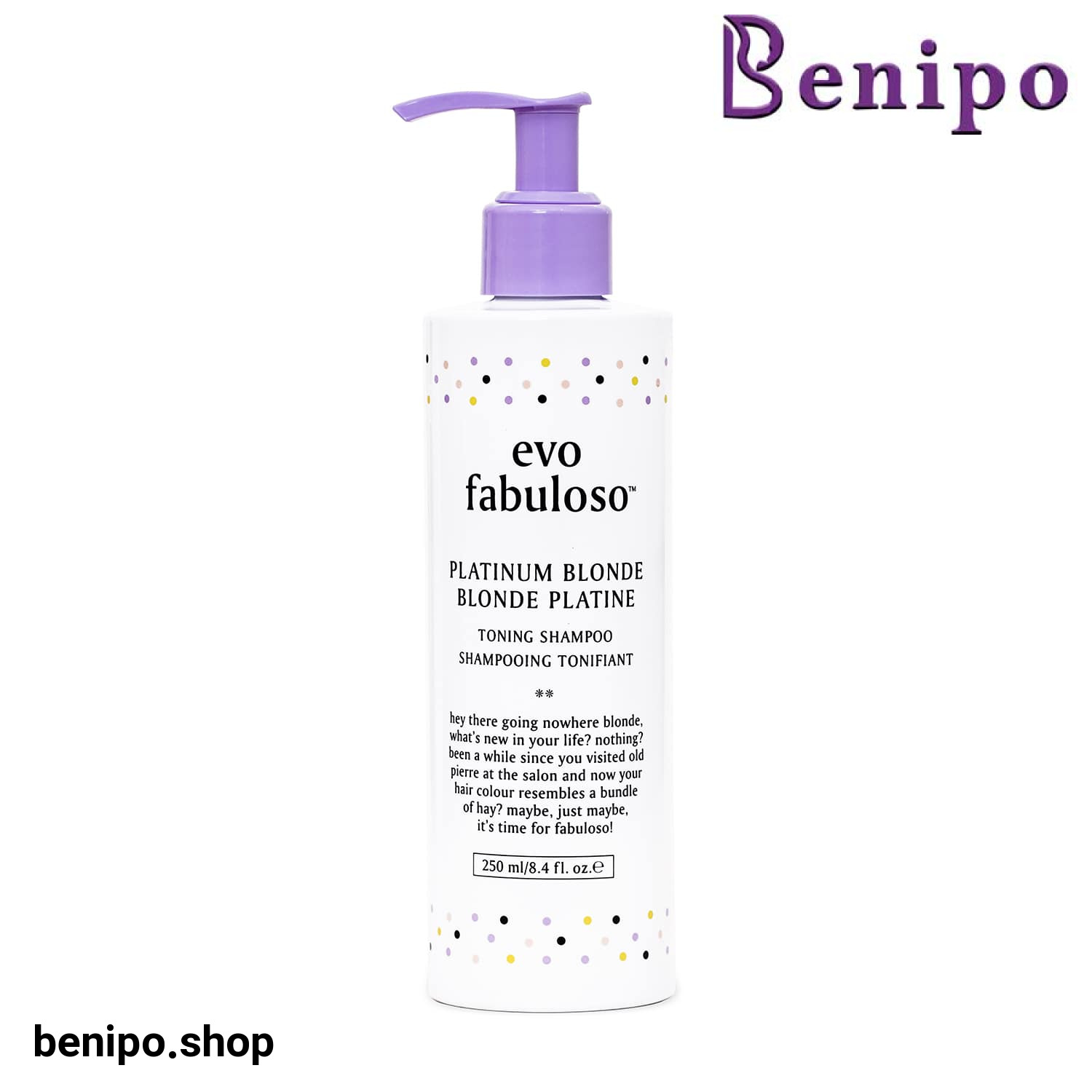 شامپو ضد زردی ایوو Fabuloso