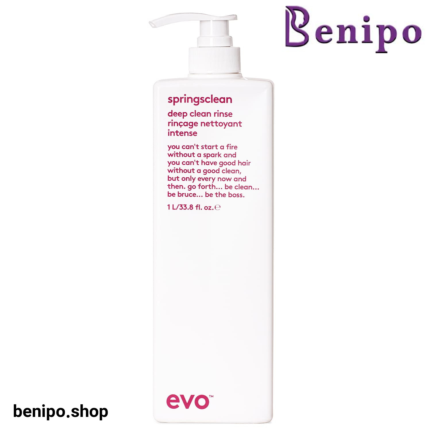 پاک کننده عمقی کف سر ایوو springsclean