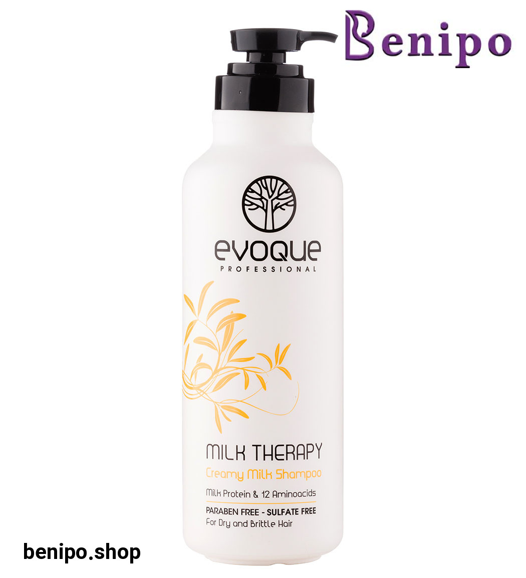 شامپو مو کرمی شیر حجم 1000 میل