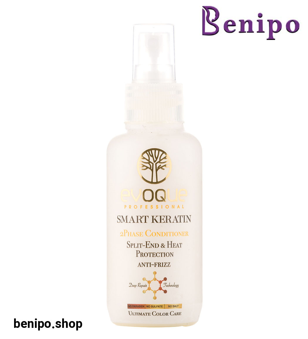 اسپری نرم کننده دوفاز شیر برای موهای خشک و شکننده حجم 100 میل