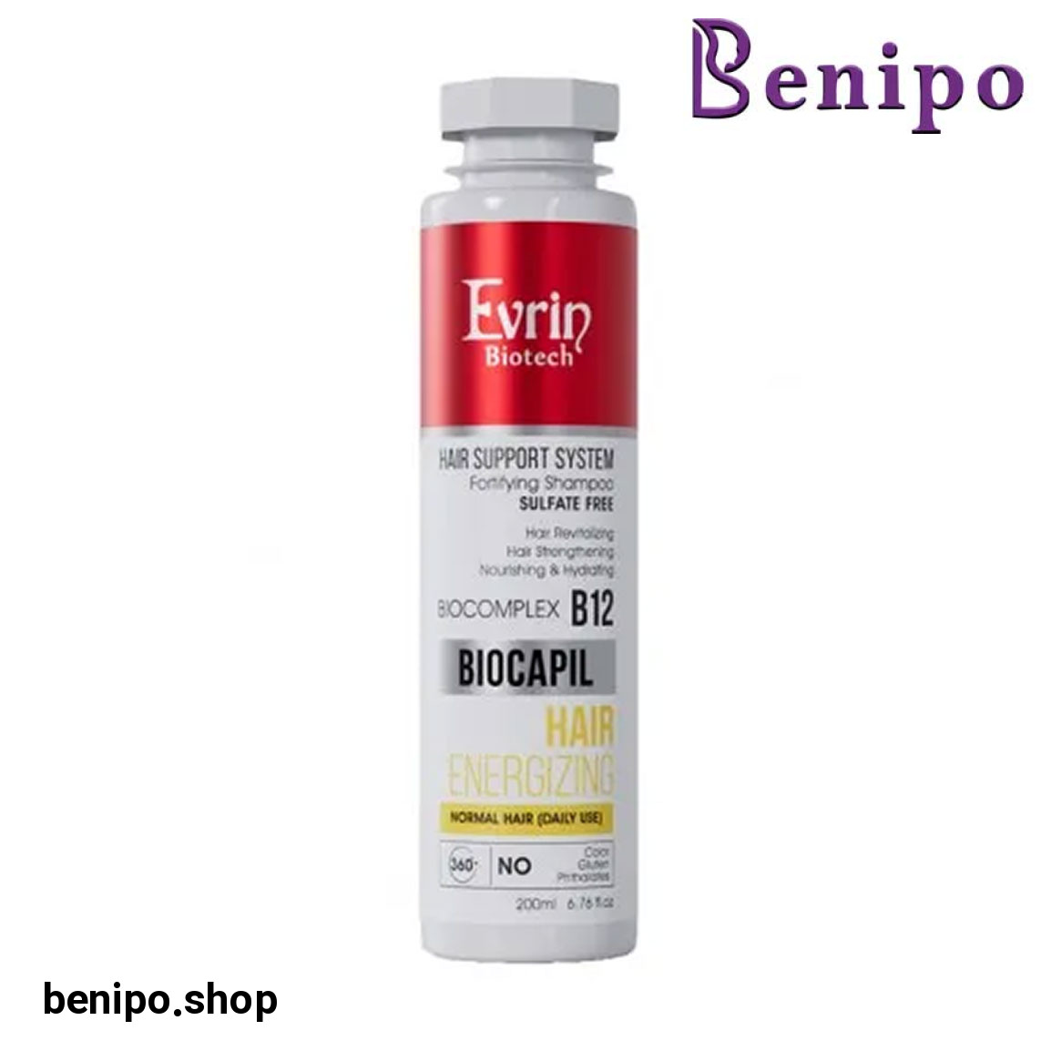 شامپو تقویت کننده مو روزانه حجم 200 میلی لیتر