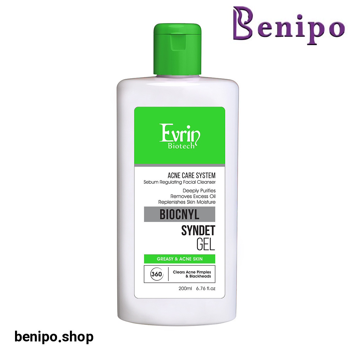 ژل شستشو صورت مناسب پوست چرب حجم 200 میلی لیتر