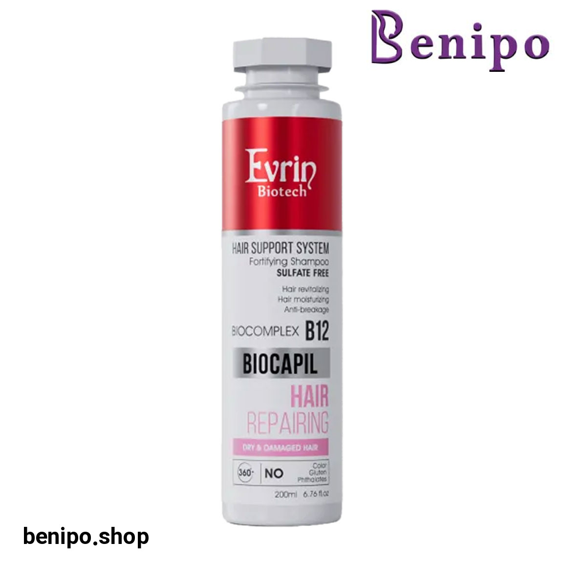 شامپو تقویت کننده مناسب مو خشک و آسیب دیده حجم 200 میلی لیتر