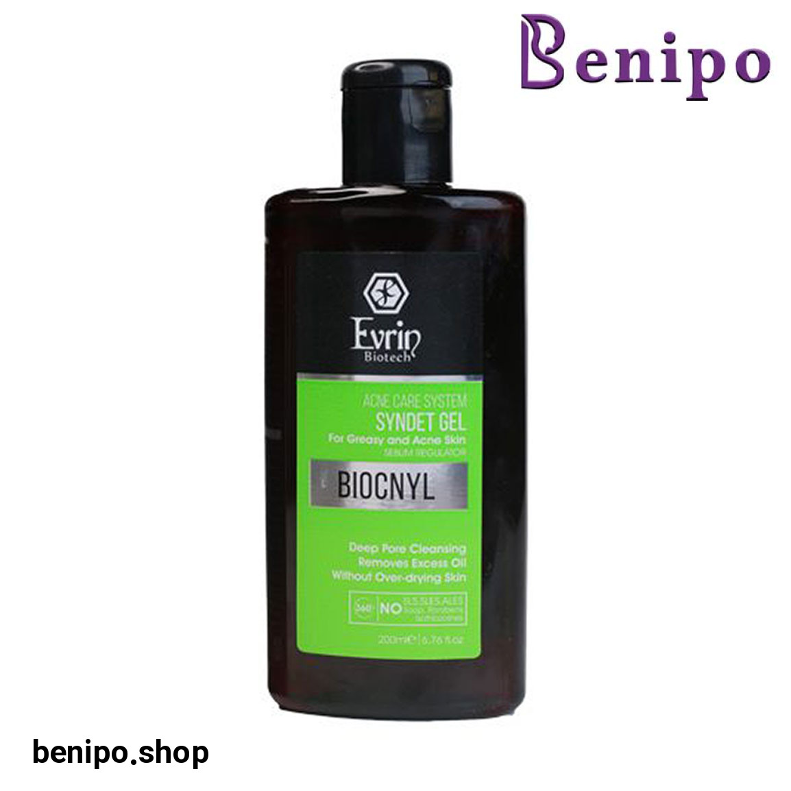 ژل شسشوی صورت پوست چرب و آکنه دار حجم 200 میلی لیتر