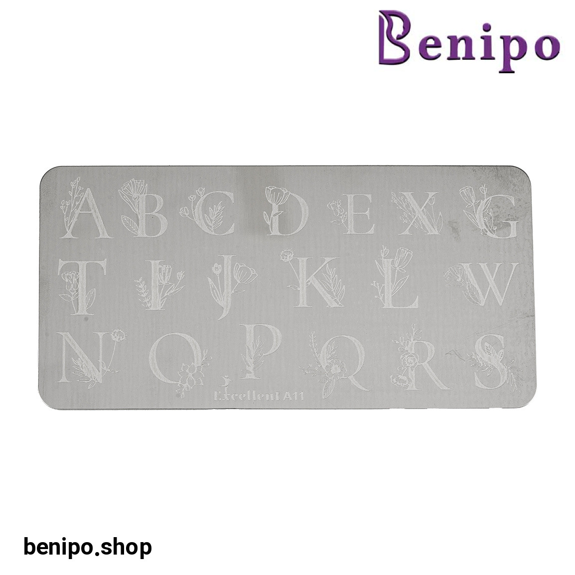 شابلون طراحی ناخن کد A08