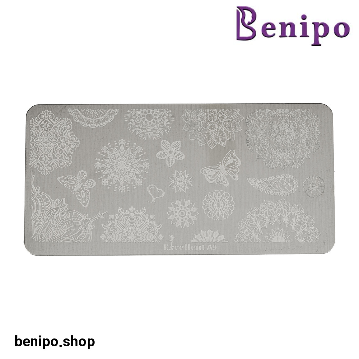 شابلون طراحی ناخن کد A10