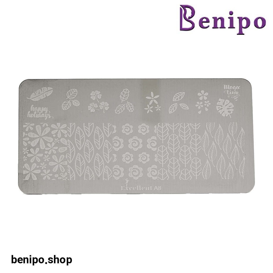 شابلون طراحی ناخن کد A11