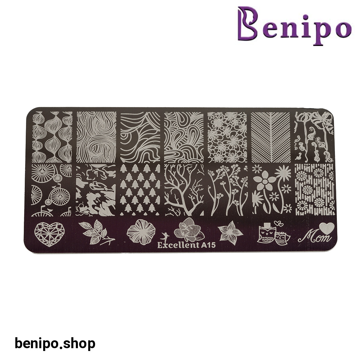 شابلون ناخن مدل A15