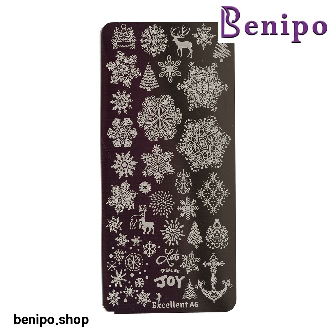 شابلون ناخن مدل A6