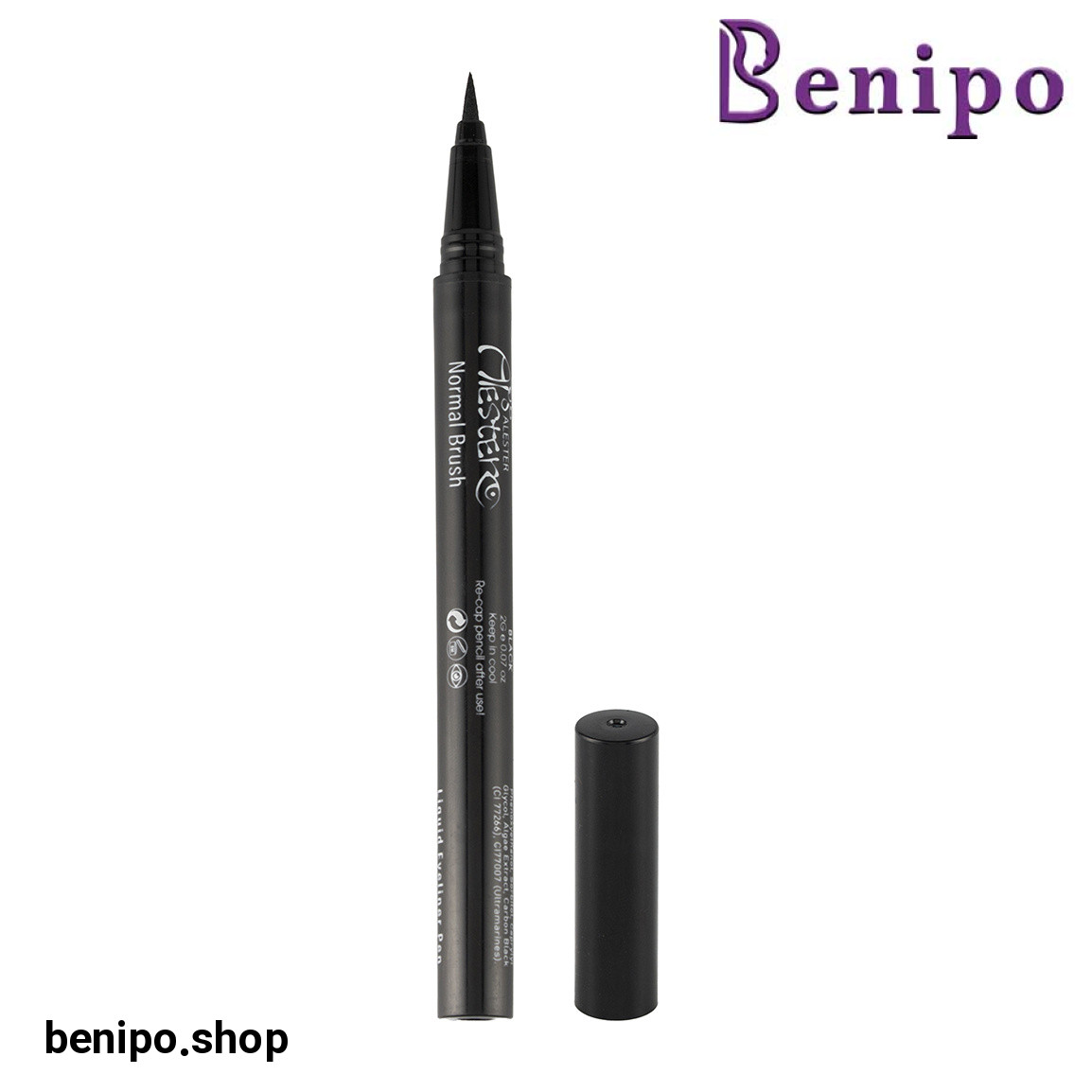 خط چشم ماژیکی با سری نازک