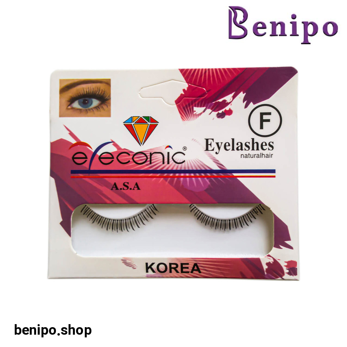 مژه مصنوعی مدل F