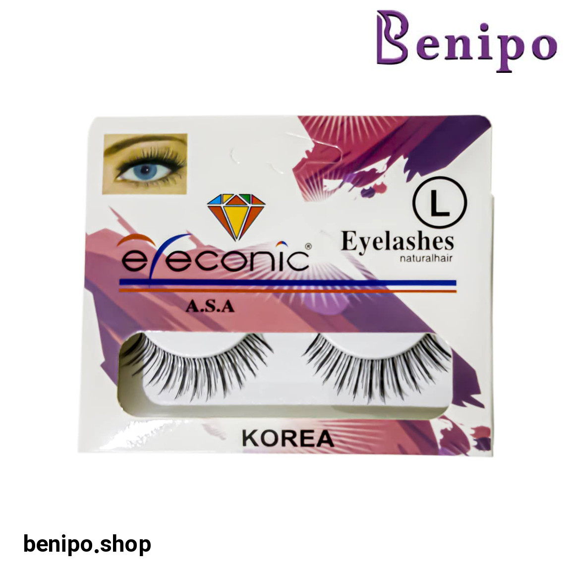 مژه مصنوعی مدل L