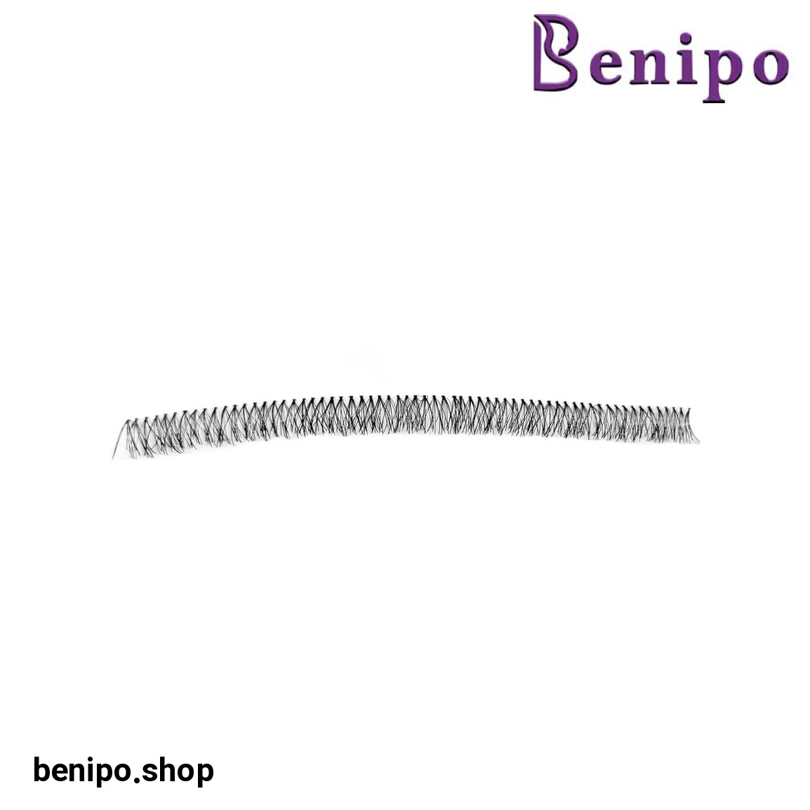 مژه ریسه ای با فر D سایز 12 میلی متر