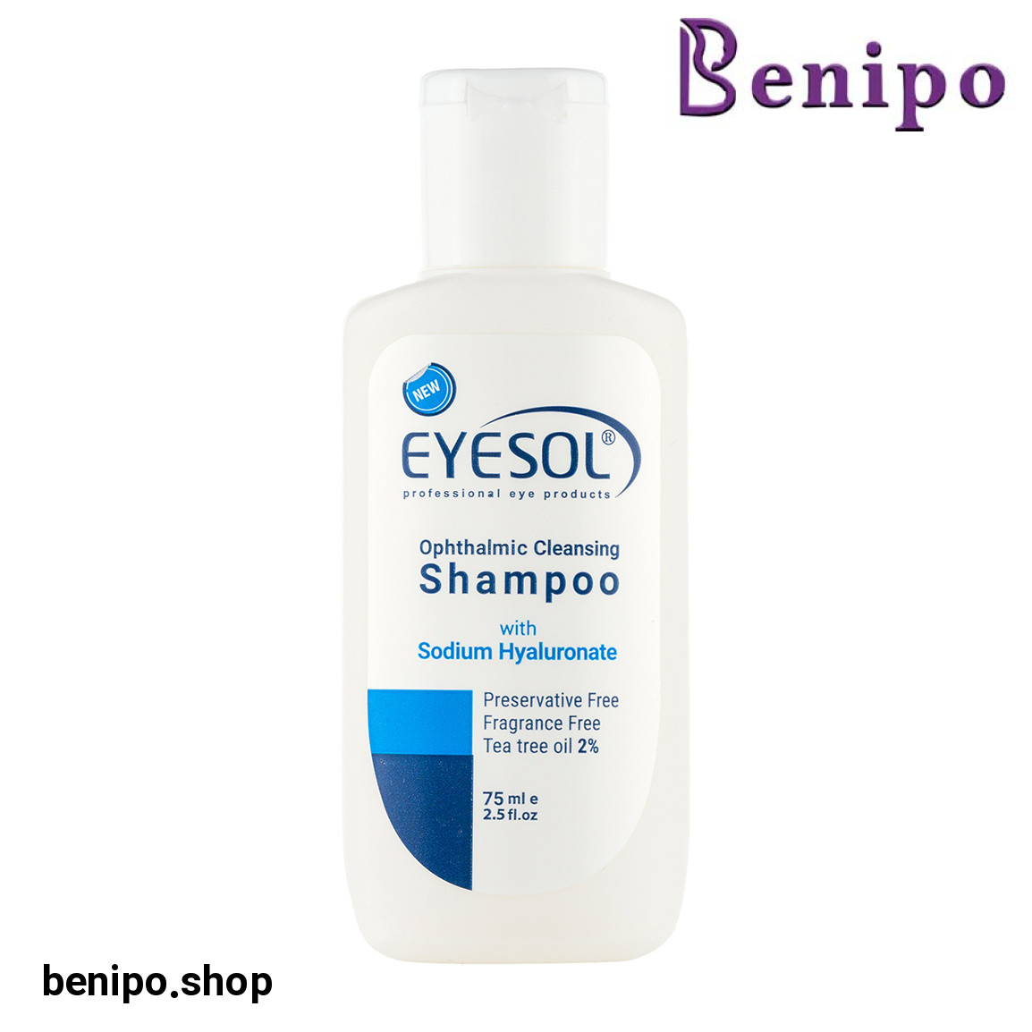 شامپو شستشوی پلک و مژه 75 میل