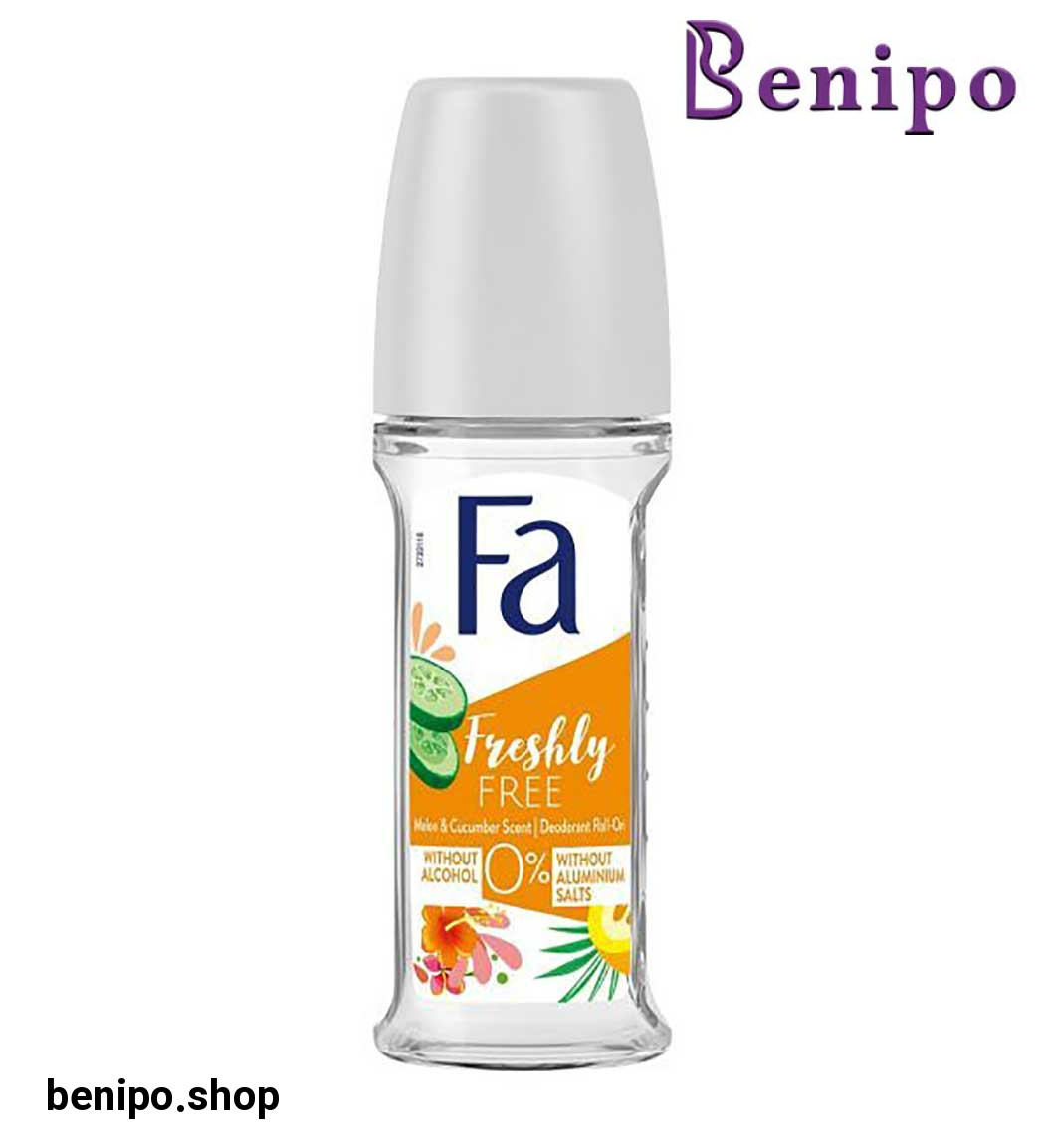رول ضد تعریق زنانه مدل Freshly Free حجم 50میل