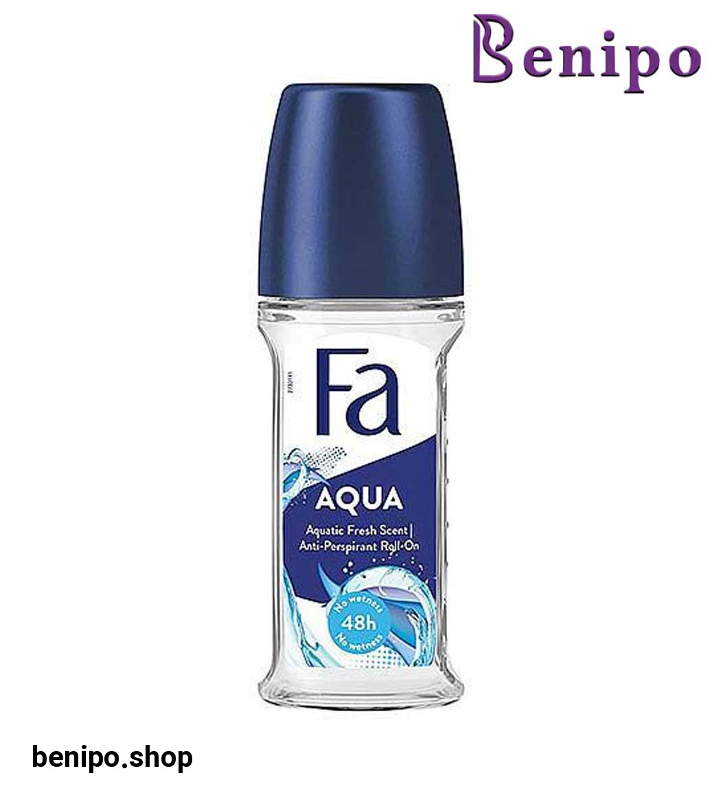 رول دئودورانت مردانه مدل Aqua حجم 50 میل