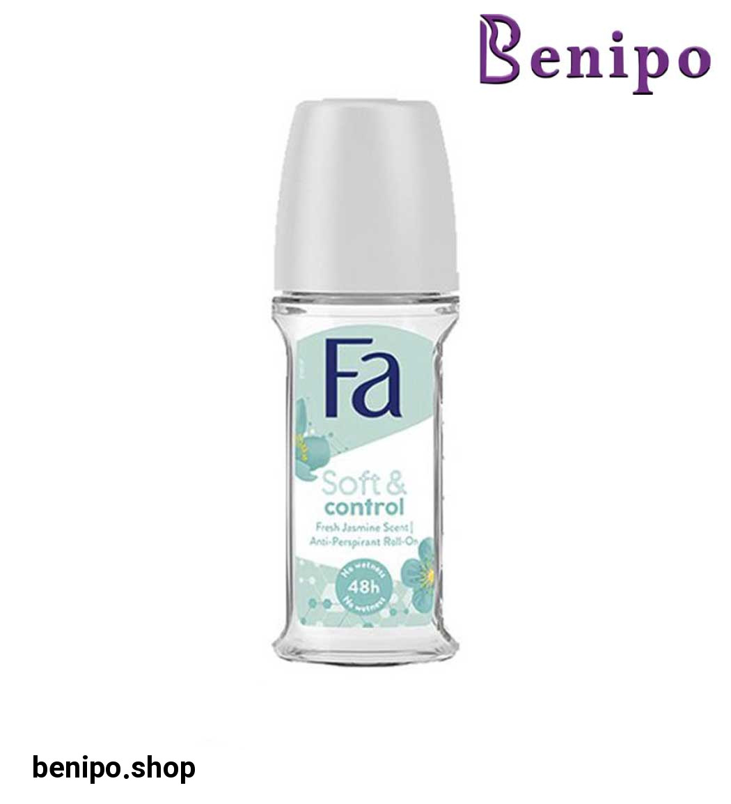 رول ضد تعریق زنانه مدل Soft And Control حجم 50 میل