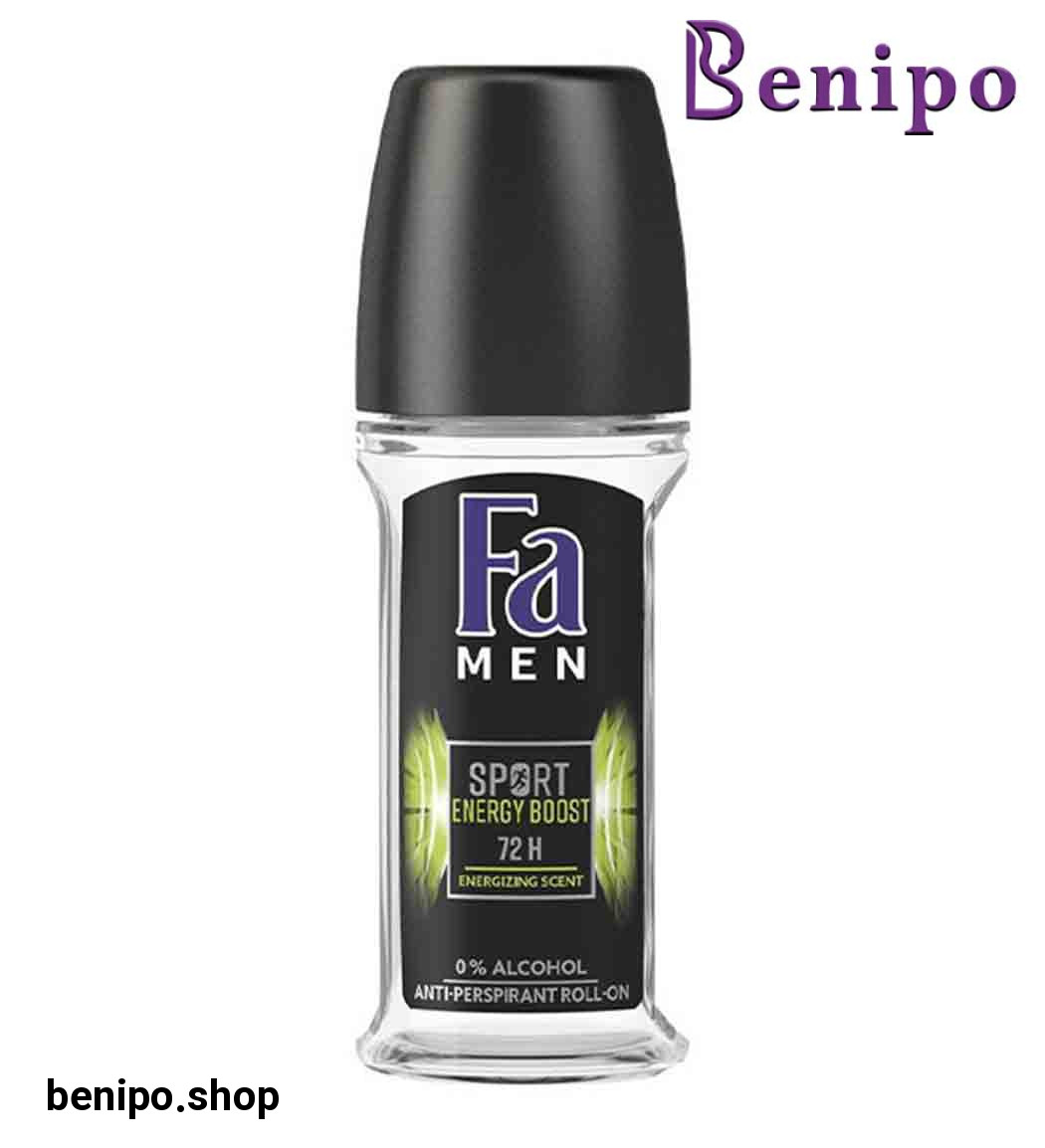 رول دئودورانت مردانه مدل Sport Energy Boost حجم 50 میل