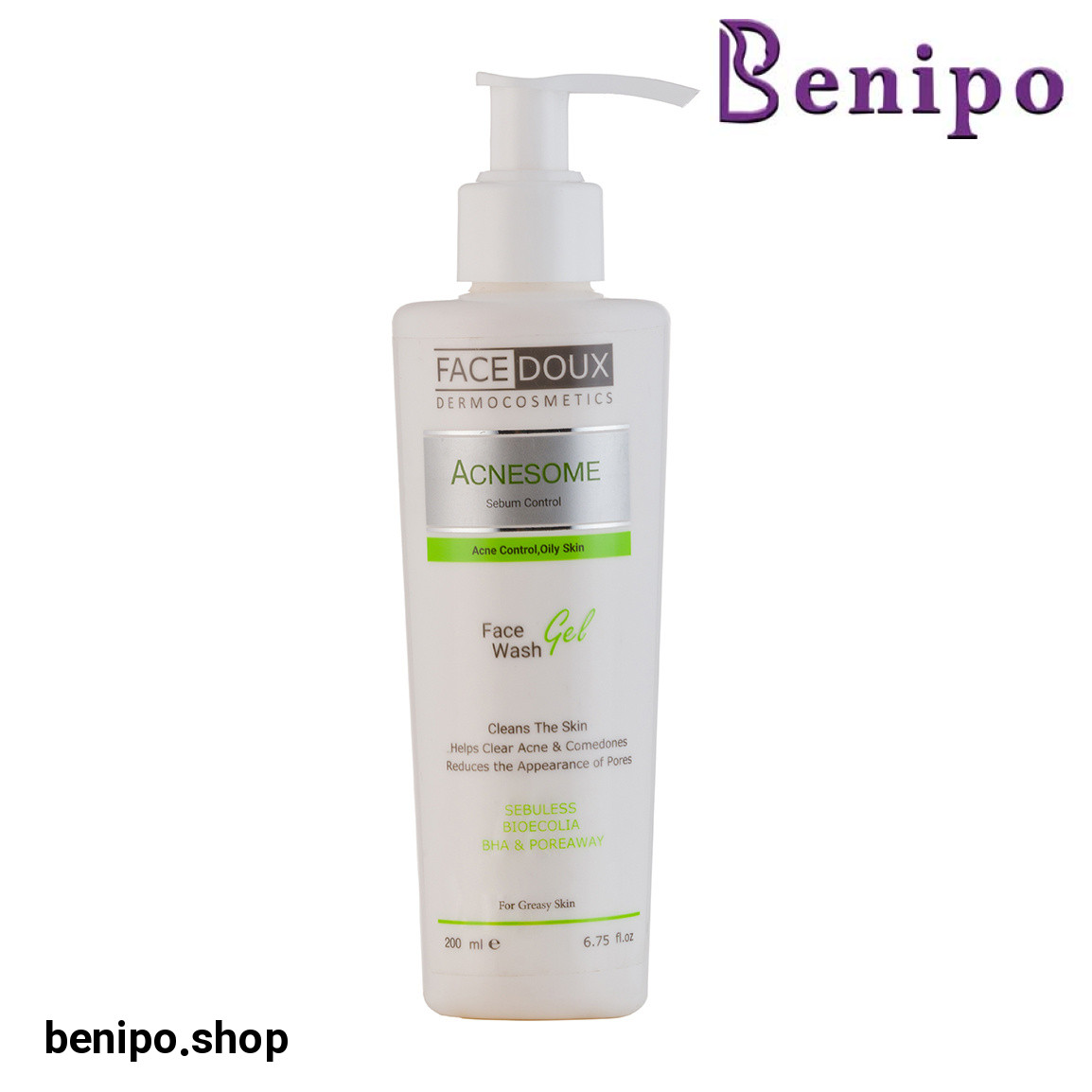 فیس واش آکنه زوم 200 میل