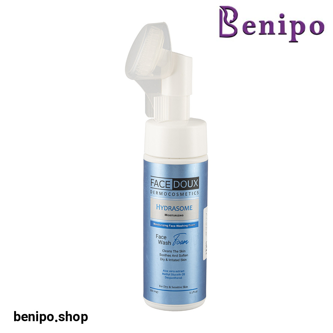 فوم شستشو صورت مناسب پوست خشک حجم 150 میلی لیتر