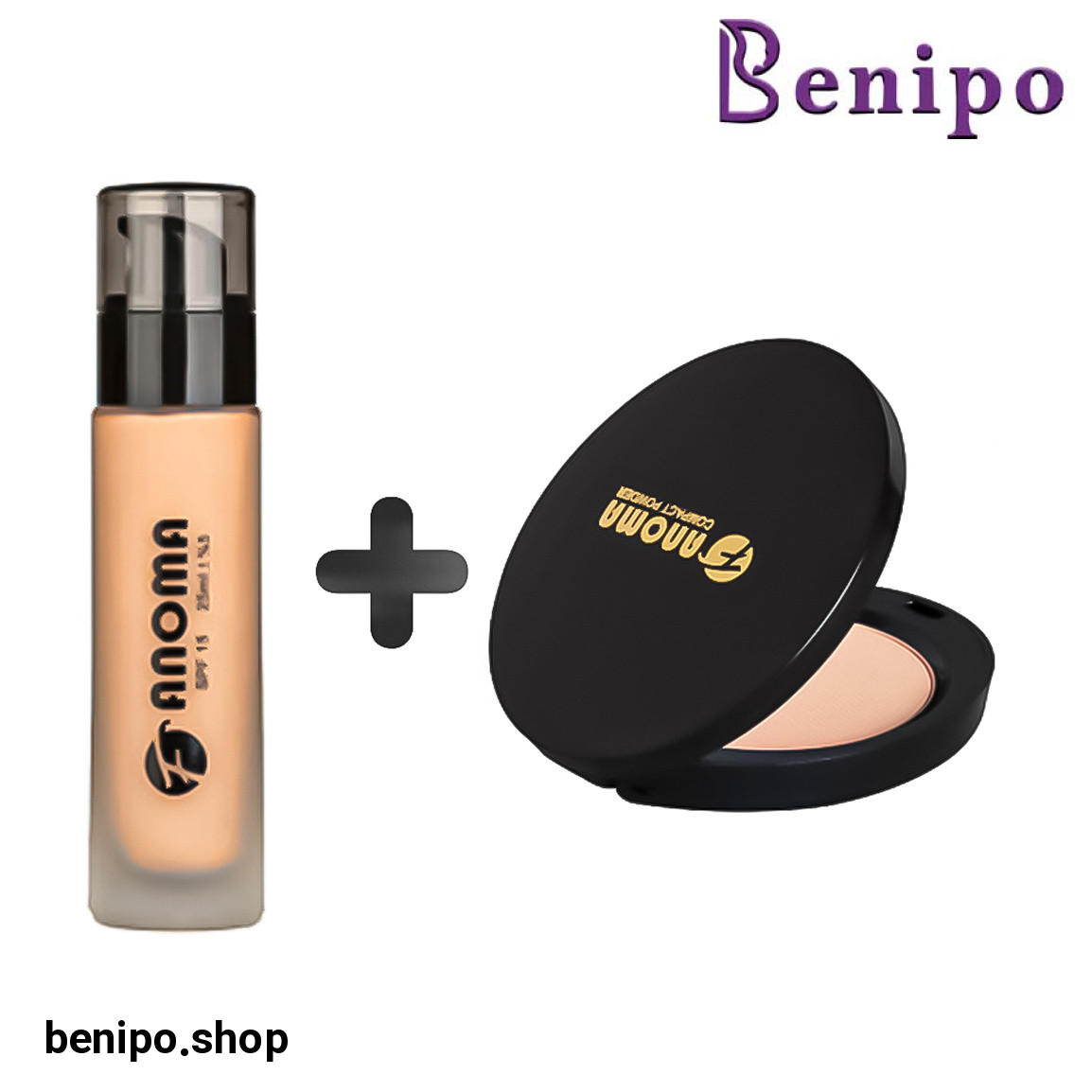 پک پنکک شماره 2 و کرم پودر شماره 4