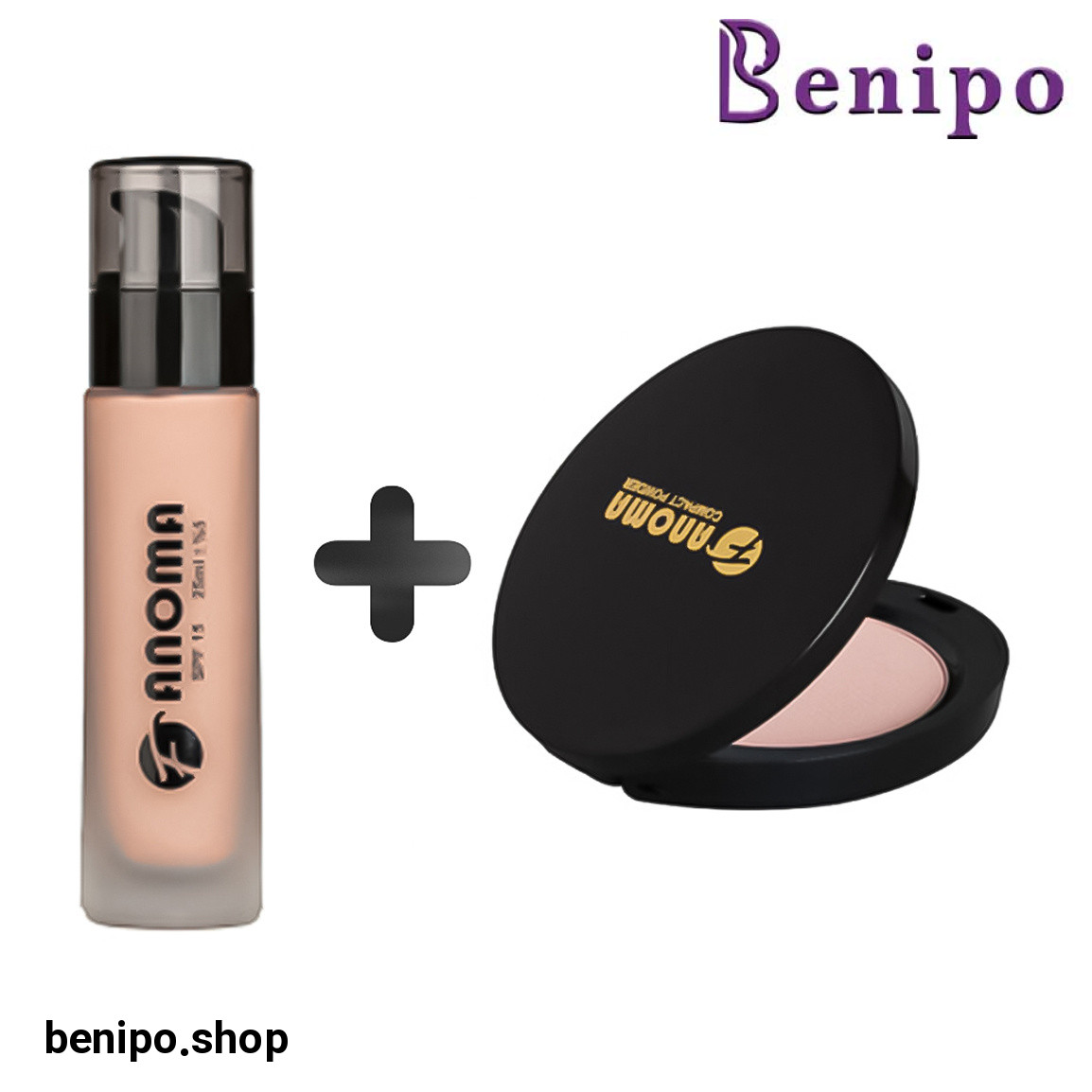 پک پنکک شماره 4 و کرم پودر شماره 1