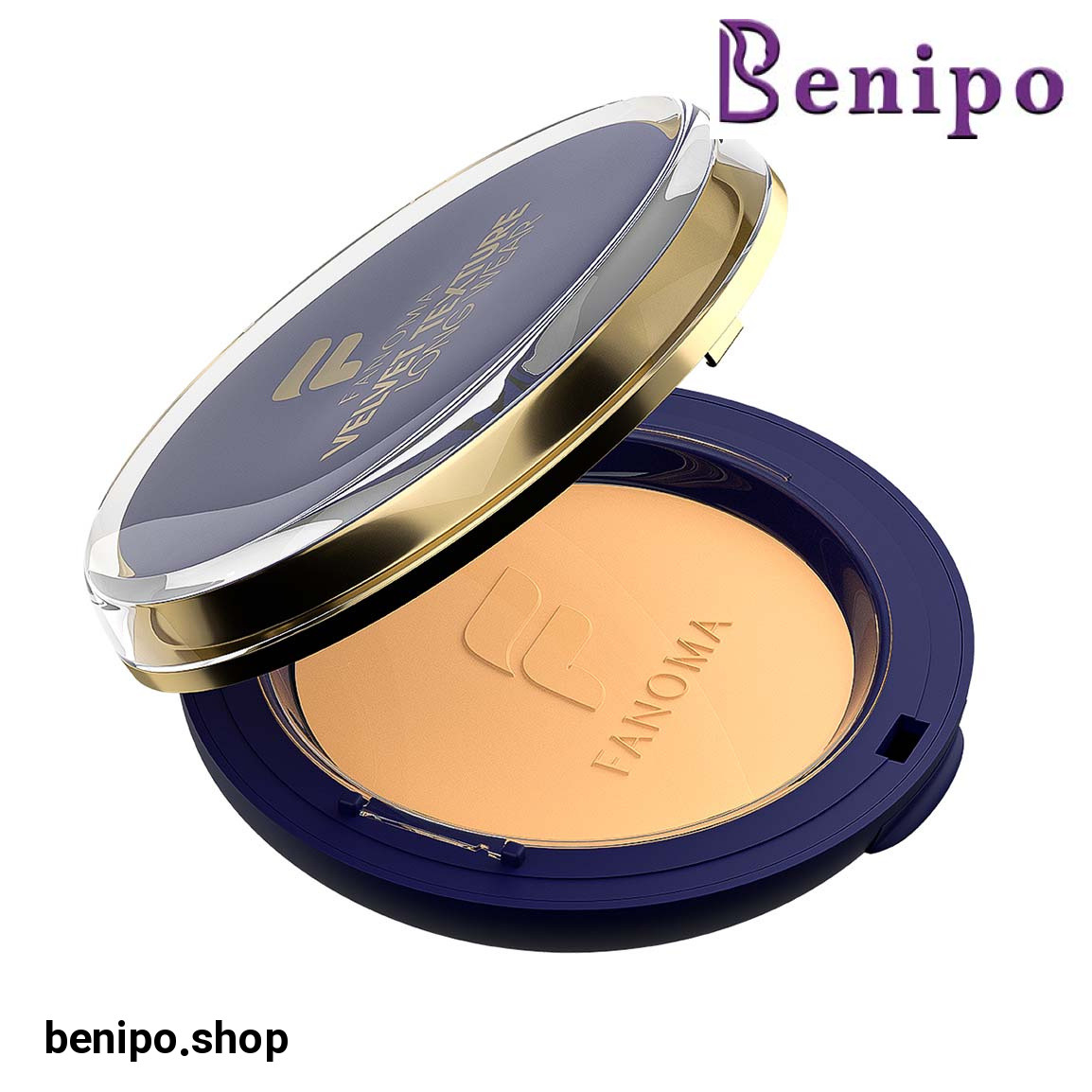 پنکک فشرده فول کاور مخملی