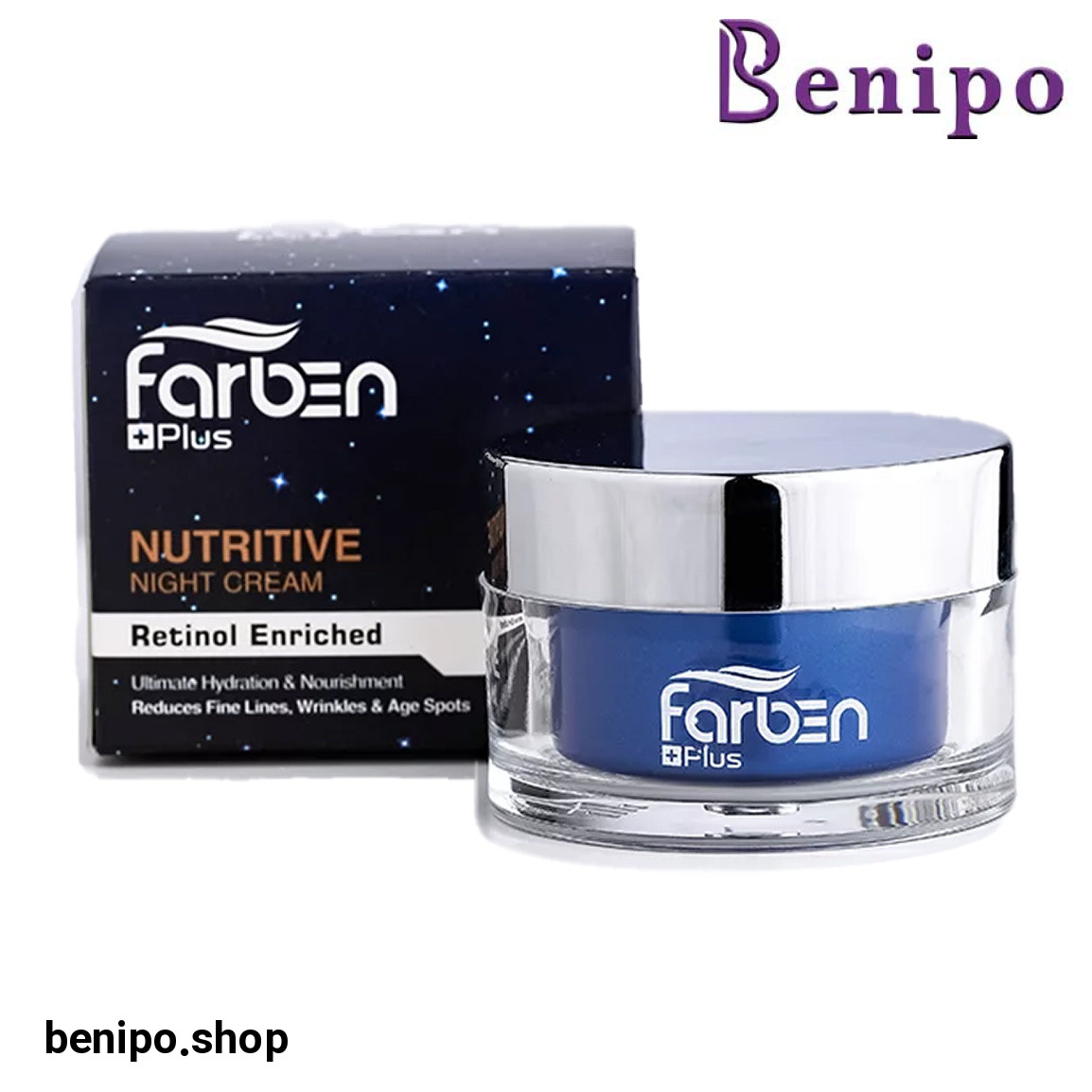 کرم شب حاوی رتینول حجم 50 میلی لیتر