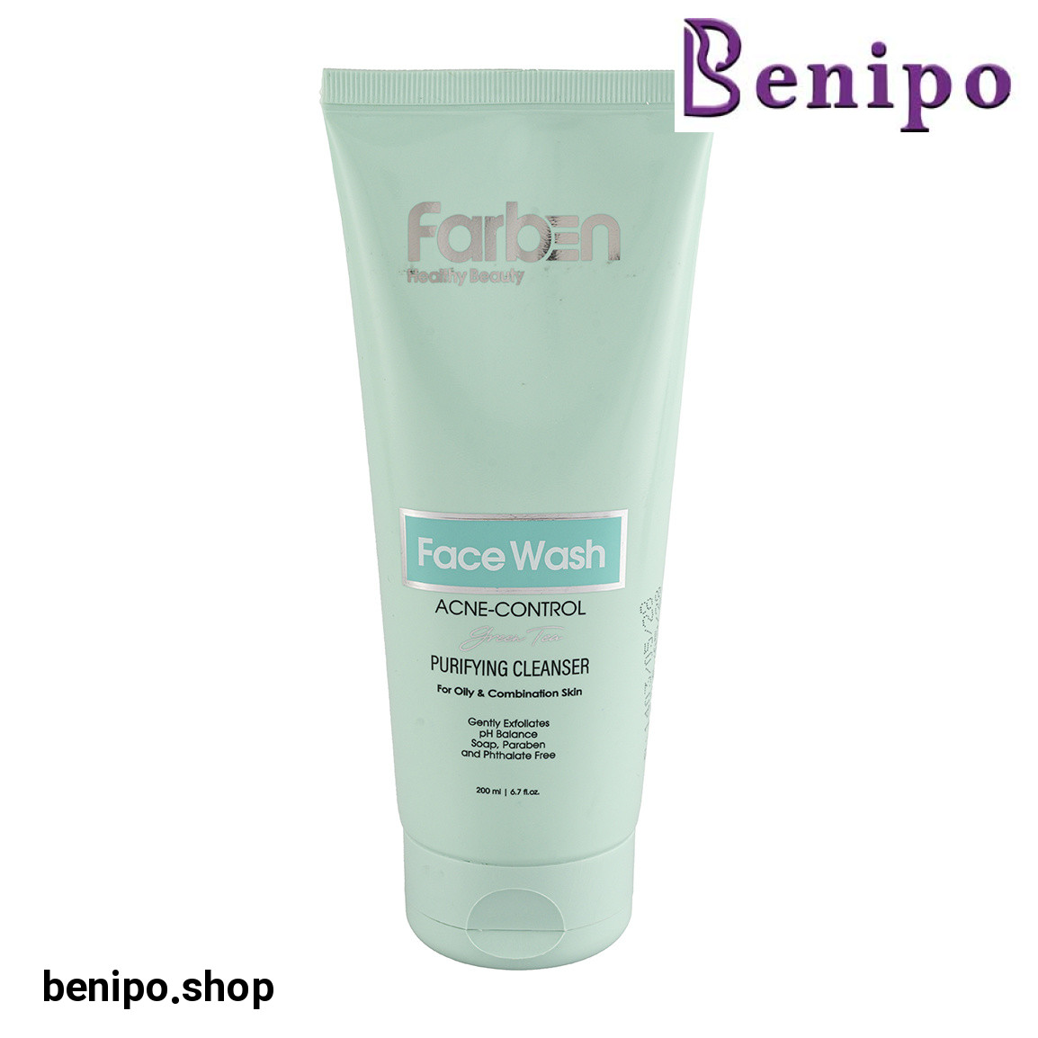 ژل شستشو صورت حاوی عصاره چای سبز حجم 175 میلی لیتر