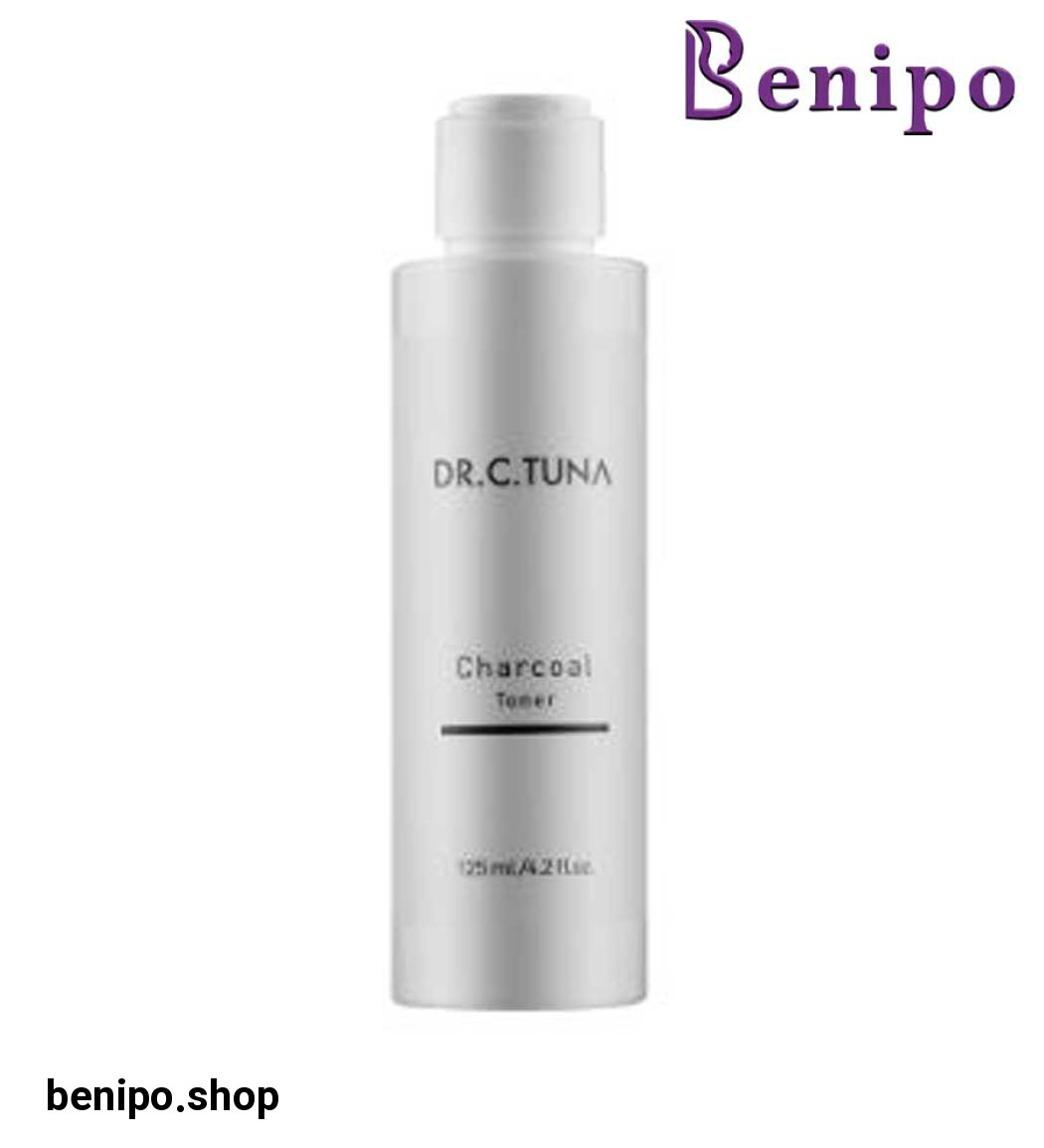 تونر زغال فعال و ضد جوش، کوچک کننده منافذ پوست صورت حجم 125 میل