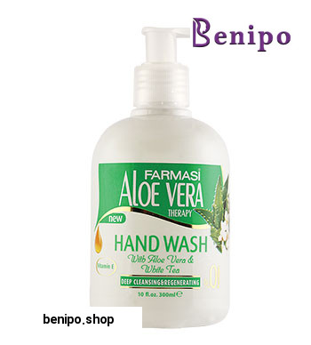 مایع شستشوی دست آلوئه ورا