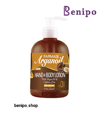 لوسیون دست و بدن حاوی روغن آرگان