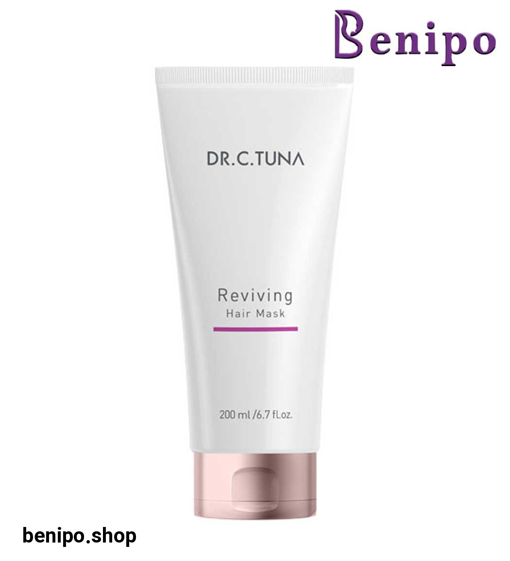 ماسک مو ترمیم و احیا کننده مدل Reviving مناسب موهای ضعیف و آسیب دیده 200میل دکتر سی تونا