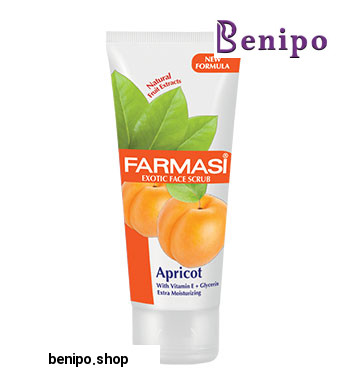 اسکراب صورت زرد آلو