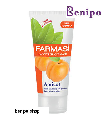 ماسک صورت پیل آف زرد آلو