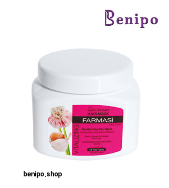 ماسک موی ویتامینه حاوی عصاره سیر