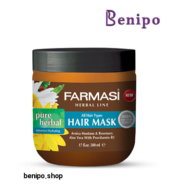 ماسک موی گیاهی آبرسان قوی