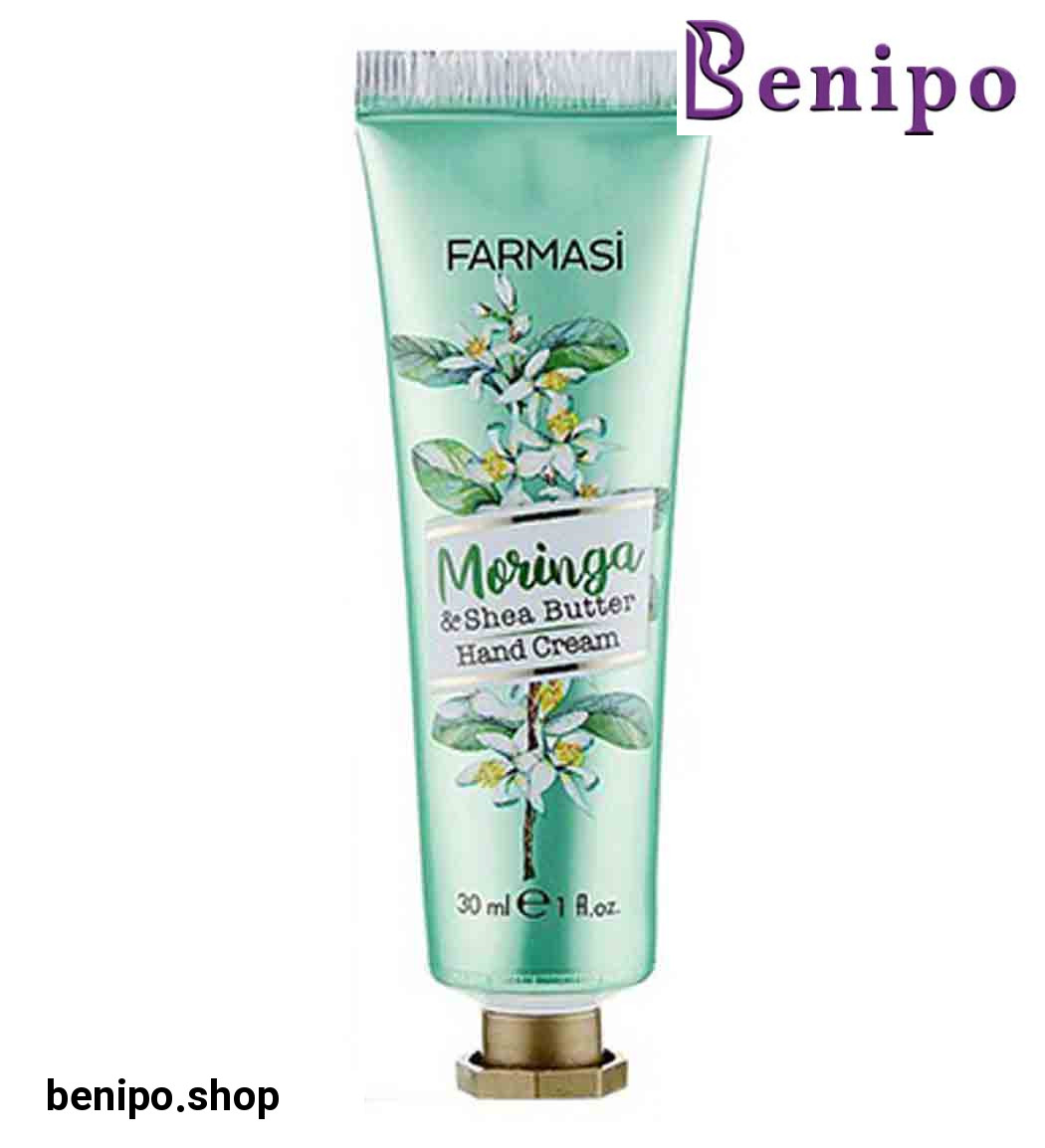کرم مرطوب کننده دست مدل Moringa حجم 30میل