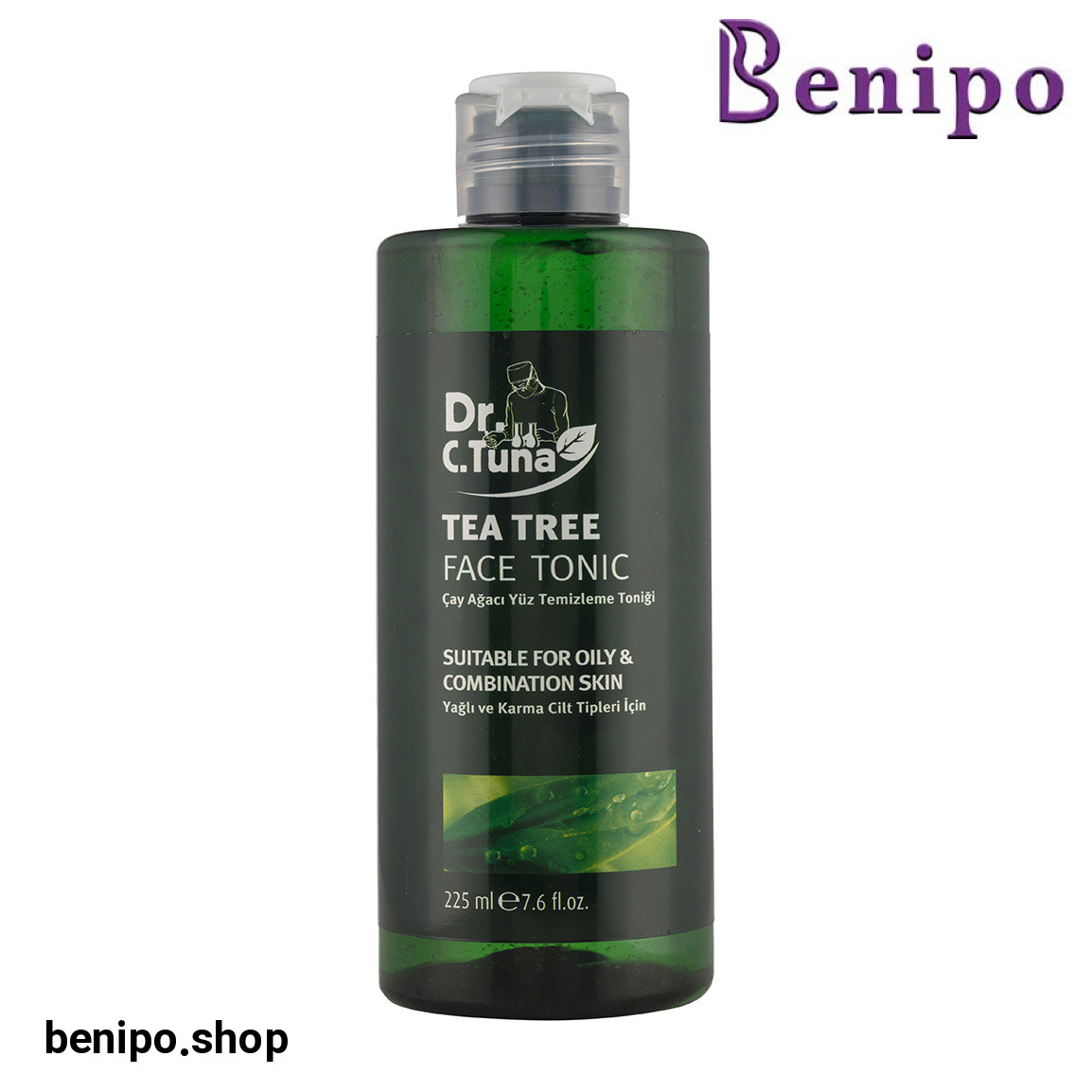 تونر ضد التهاب پوست چرب حاوی عصاره درخت چای حجم 225 میل