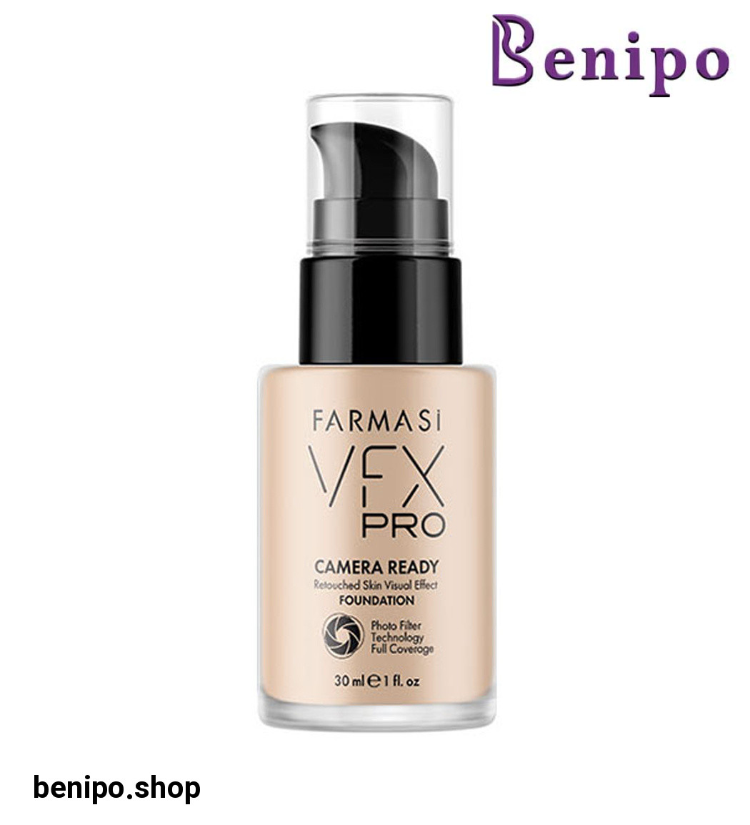 کرم پودر مدل Vfx poro حجم 30 میل