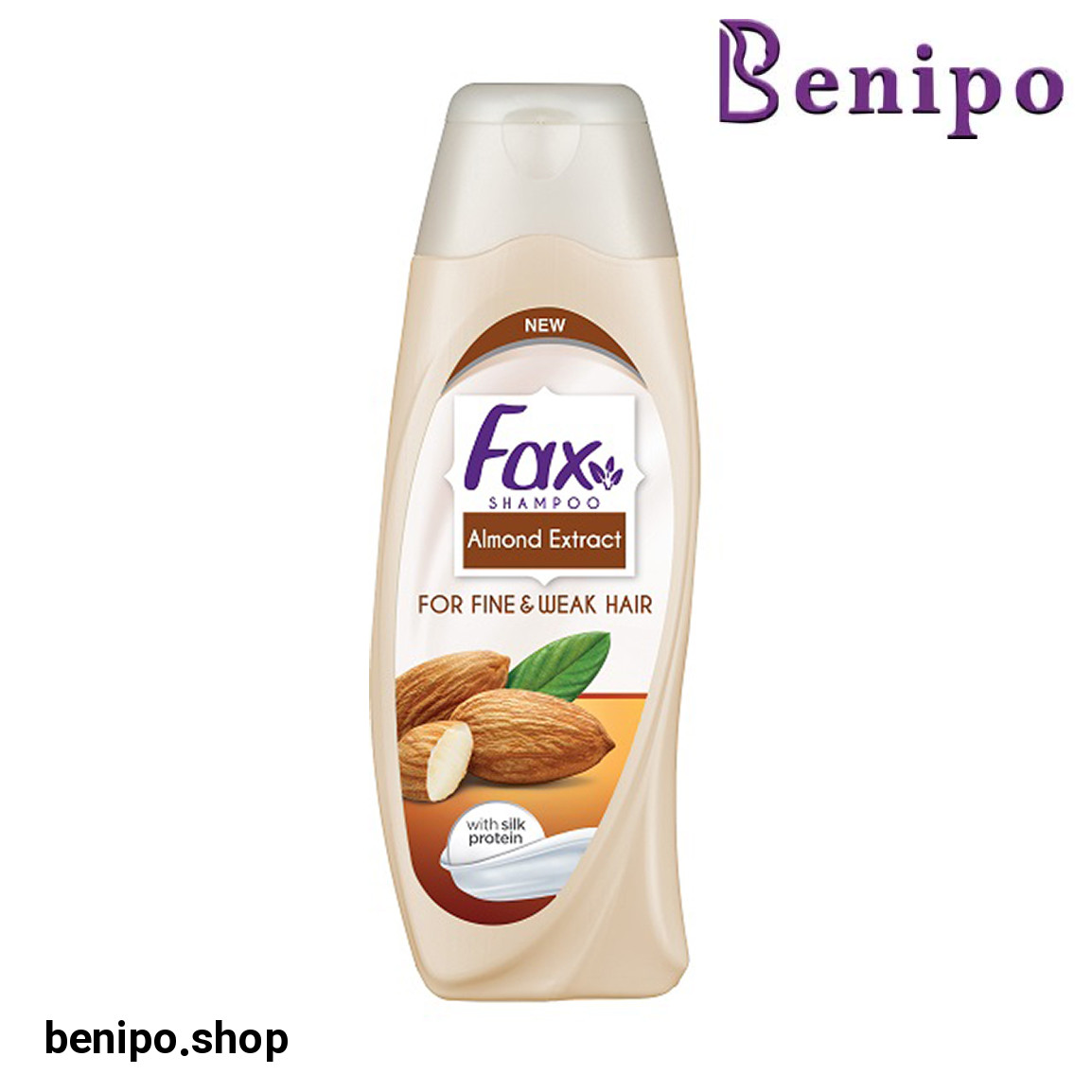 شامپو عصاره بادام مناسب موهای ضعیف و شکننده حجم 400 میلی لیتر