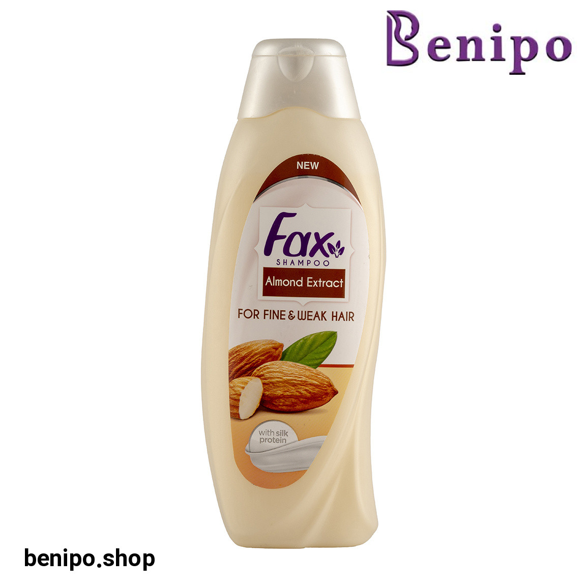 شامپو با عصاره بادام مناسب انواع مو حجم 750 میلی لیتر