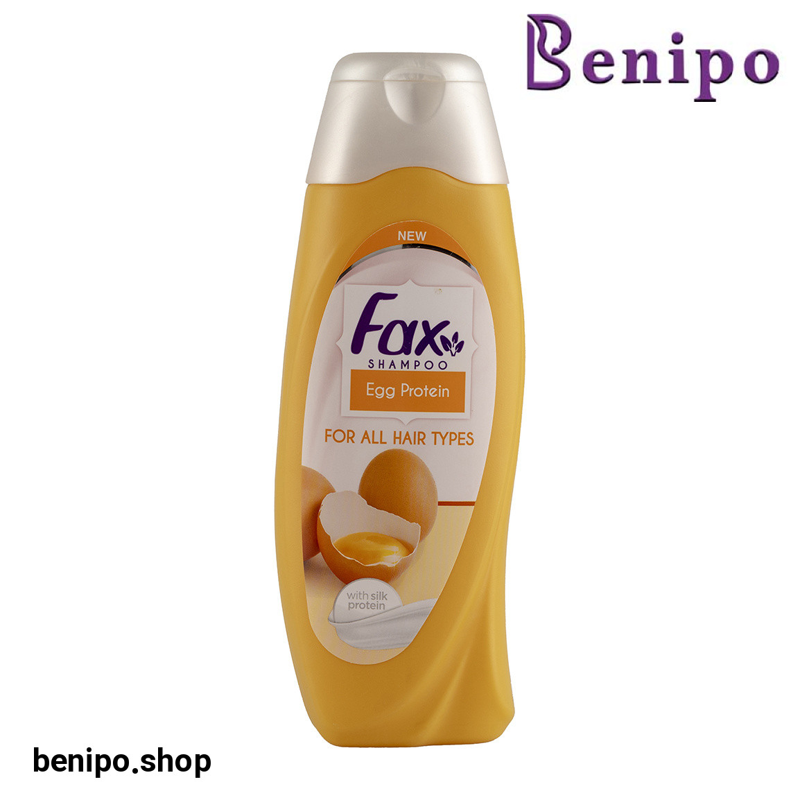 شامپو پروتئین تخم مرغ مناسب انواع مو حجم 400 میلی لیتر